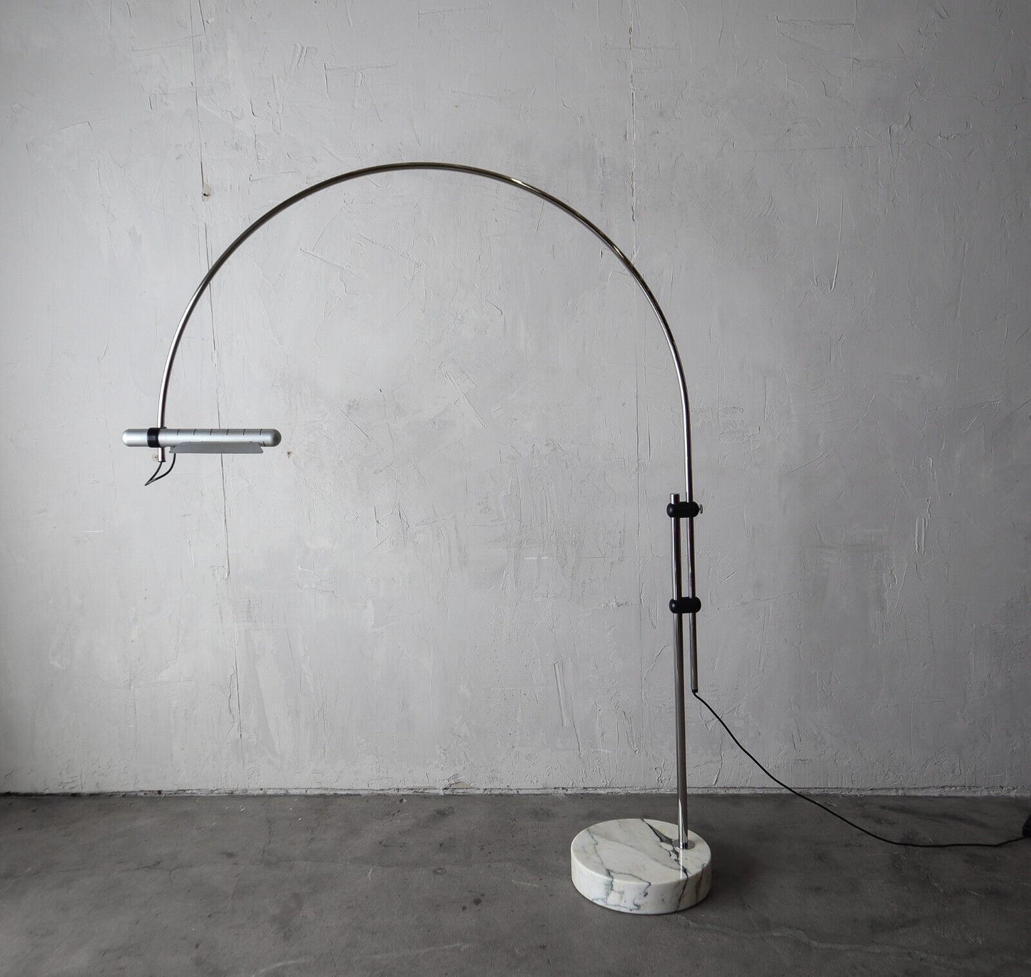 Baltensweiler Halo Mobil Marble Adjustable Arc Floor Lamp